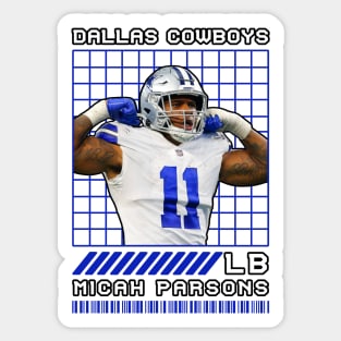 MICAH PARSONS - LB - DALLAS COWBOYS Sticker